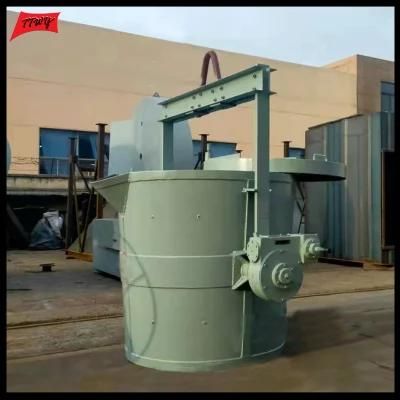 Heat Preservation Casting Ladle with Insulation Cover for Molten Metal Pouring