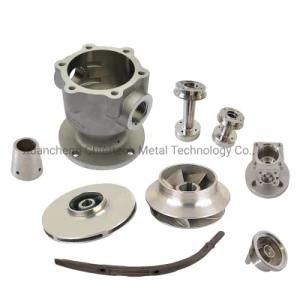 Foundry Silica Sol/Lost Foam Investment Casting Pump Impeller Parts Pump Body Housing in ...