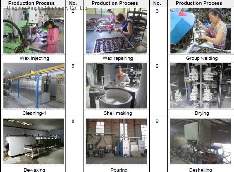 OEM Ss 304/316/316L Precision Investment Casting Auto Parts