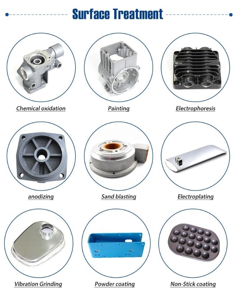 ADC10/ADC12/A380/A360/A356/Aluminum-Die Casting for Motor Base Parts