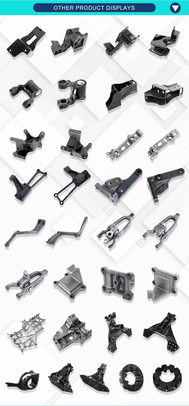 Factory Direct Sand Casting Heavy Truck Spare Parts Various Types of Truck Parts