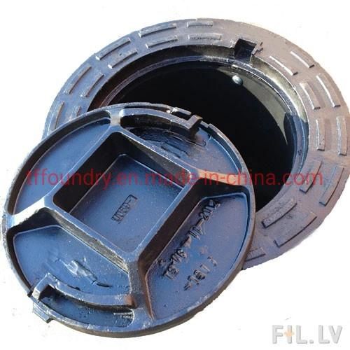 Manufacture BS En124 Standard Antitheft Ductile Iron Manhole Cover (850mm)