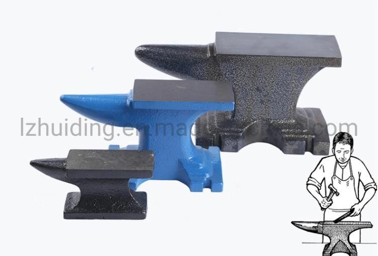 China Foundry Made OEM Cheap Cast Iron Anvil Blacksmith′s Steel Anvil