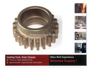 Investment Castings From Alloy Steel / Gear for Machinery