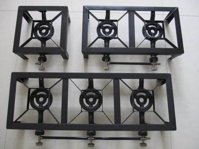 Customized Ductile/Grey Iron BBQ Grill Sand Cast Iron Gas Burner