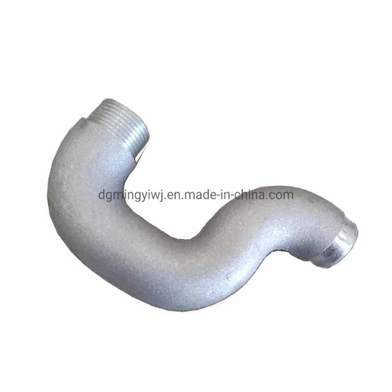 Manufacturer Custom Aluminum Parts Oil Connection Elbow Gravity Die Casting