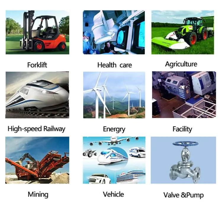 Densen Customized Aluminum Gravity Casting Locomotive Parts, High-Speed Rail Metal Parts