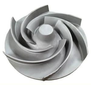 Water Pump Parts Flexible Stainless Steel Sand Casting Impeller