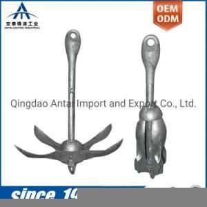 Monthly Deals Customized Marine Hardware Folding Anchor Casting for Boat