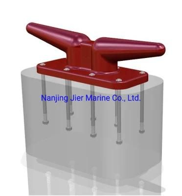 Marine Bollard with Anchors Marine Cleat Bollard Cast Iron Bollard Mooring Bollard