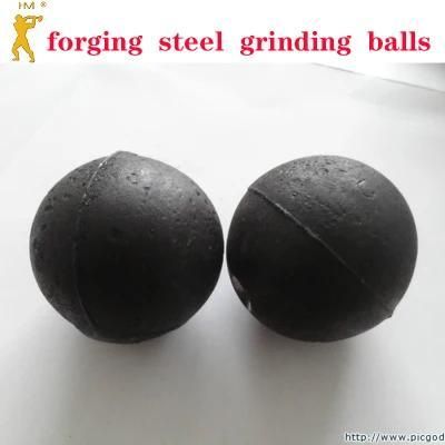 High Carbon Rail Steel Forged Grinding Media Steel Balls for Mining and Ball Mill