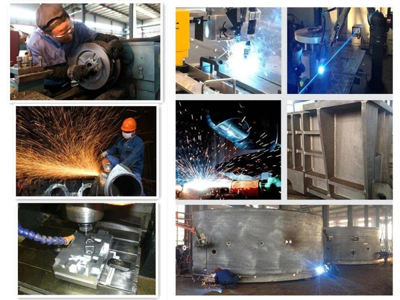Foundry OEM High Precision Customized Double Flanged Large Size Cast Steel Metal Pipe Fittings