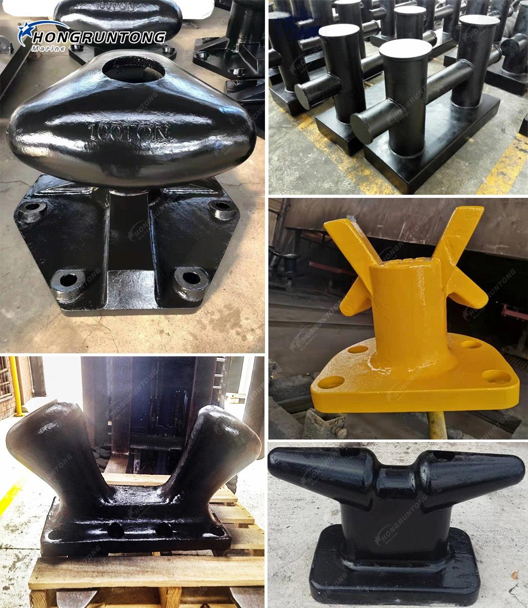 2022 Factory Directly Supply Mooring Bollards with Pillar/Horn/Cleat