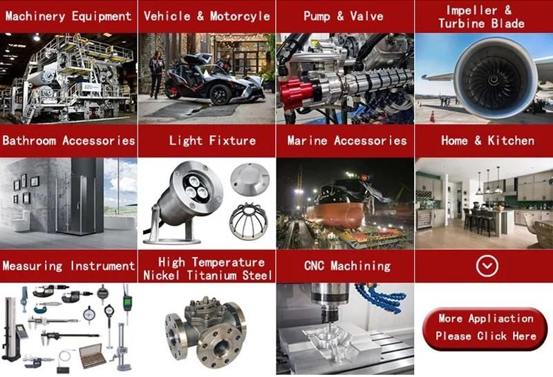 CNC Machining Valve Body Parts and Pump Casting