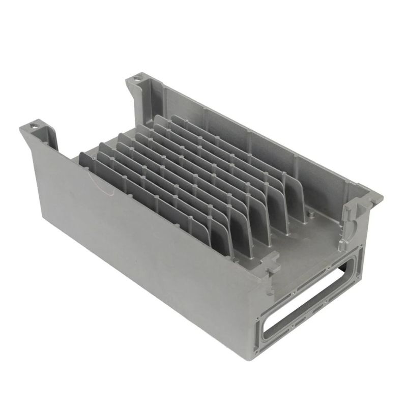 High Pressure Aluminum Die Casting Frequency Converter Heatsink Base