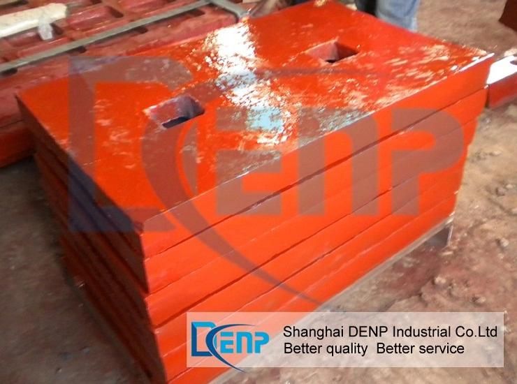 Jaw Crusher Shanbao Toggle Plate in Good Quality