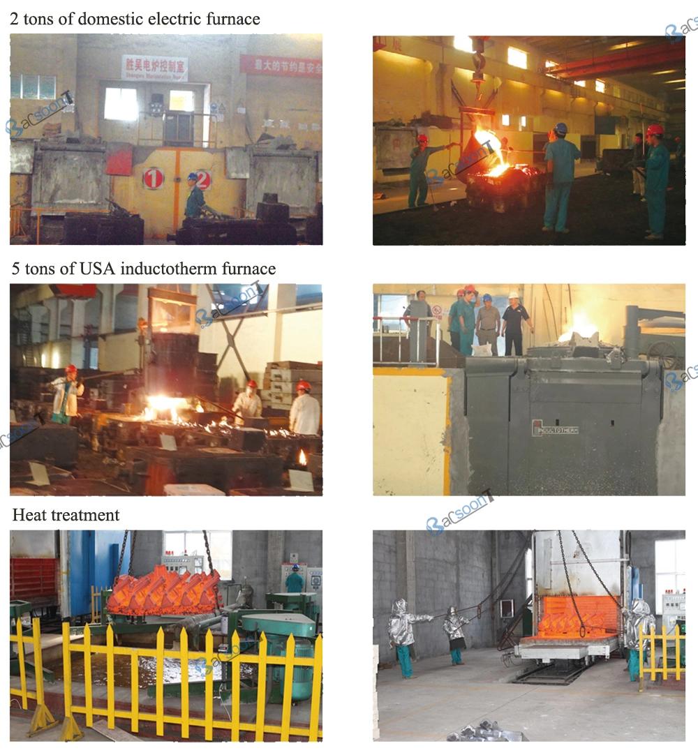 Sand Casting Steel Bottom Roller for Engineering Machinery