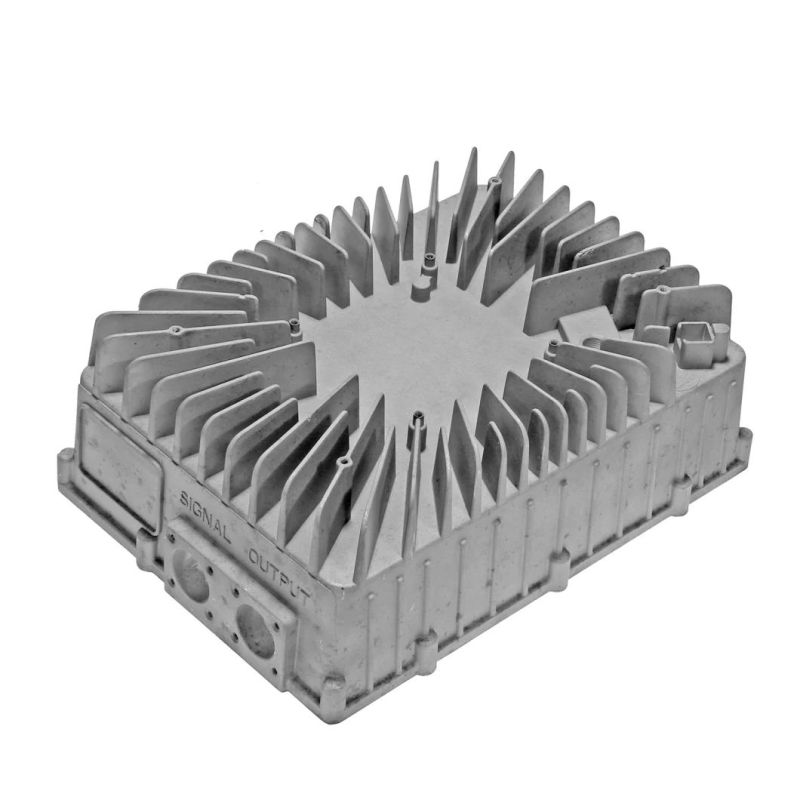 Machining Aluminum Radiator Parts Casting Housing Aluminum Die Casting