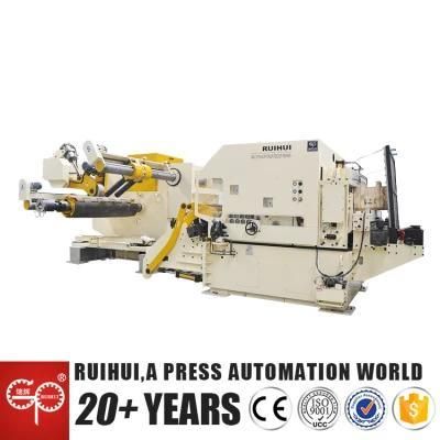 Hydraulic Decoiler Straightener Machine Straightening Copper Material