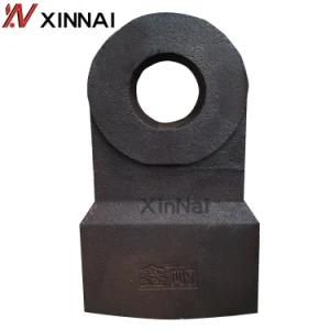 High Manganese Alloy Casting Hammer for Crusher /Wear Resistant Crusher Hammer