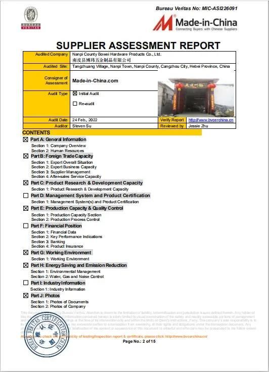 China Plant Customized Different Casting Parts