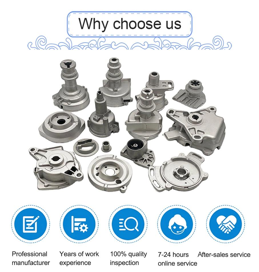 Precision Die Casting Aluminum Components with Precision CNC Machining