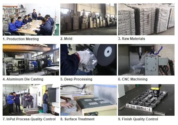 OEM Aluminum Injection Die Casting Office Furniture Parts Accessories