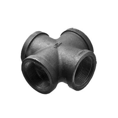 Densen Customized 4 Way Cross Pipe Fitting Socket Weld Threaded Cross Ductile Iron Cross ...