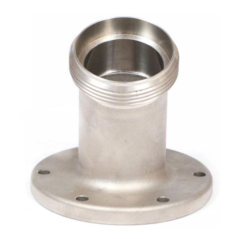 Factory Direct Polished Stainless Steel Pipe Sockets Elbow Flange Joint Lost Wax Casting Pipe Fittings