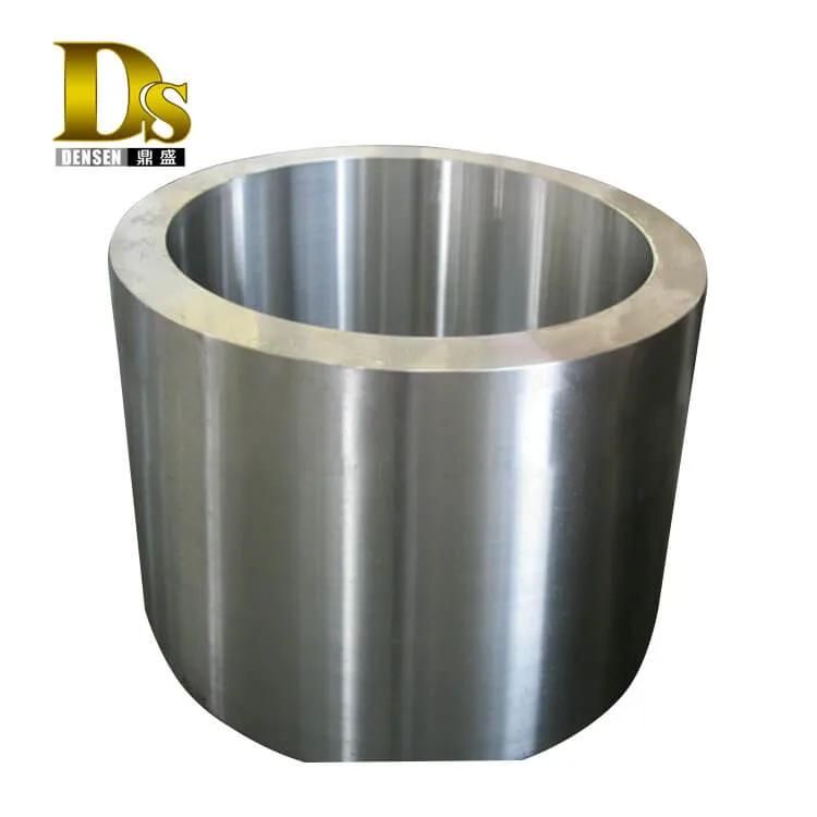 Densen Customized Super Large Carbon Steel Forging Cylinder Barrel and Shaft