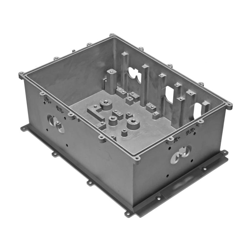 Machining Aluminum Radiator Parts Casting Housing Aluminum Die Casting