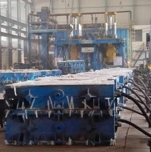 Customized Iron Casting, Sand Casting, 10 Ton Crane Counter Weight