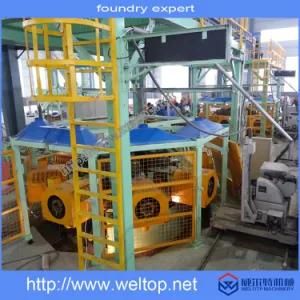 Eight-Station Centrifugal Casting Machine for Spun Iron Pipe