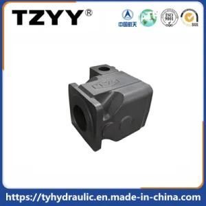 Industrial Valve Block Casting with Cast Iron Material
