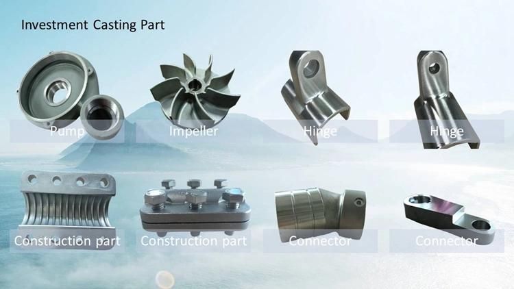 Custom 304 Precision Casting Stainless Steel Investment Casting with Blasting China Manufacture