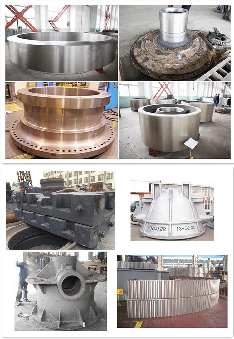 OEM Mining Machinery Alloy Steel Large Diameter Forging Helical Tooth Spur Mill Gear Wheel/Rim