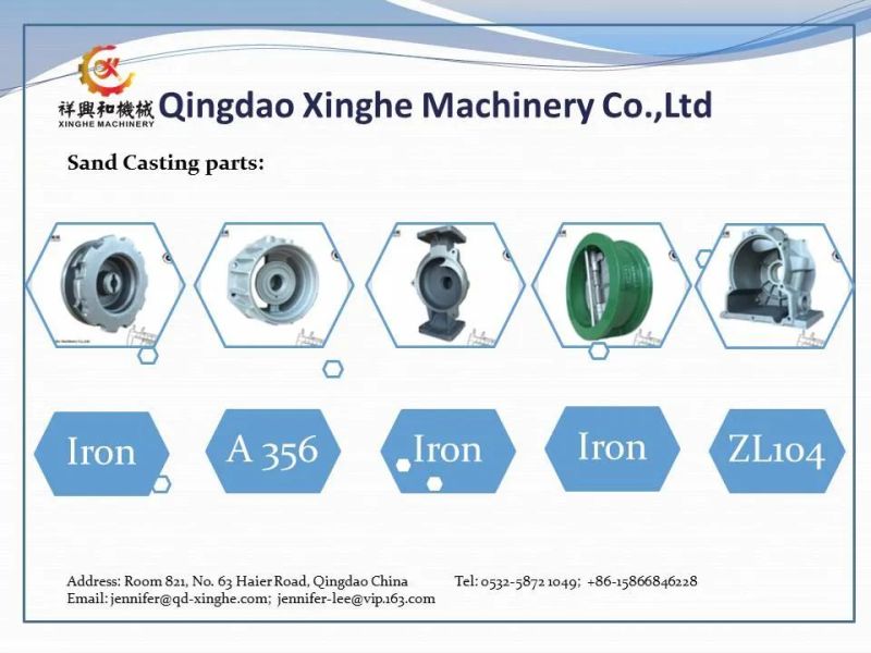 OEM Gray Ductile Iron Sand Casting with Precoated Shell