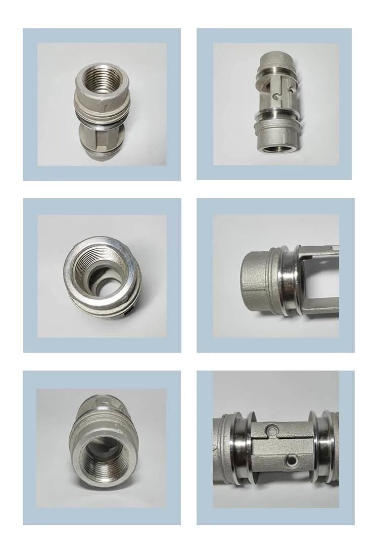 Densen Customized Stainless Steel 304 Silica Sol Investment Casting and Machining Quick Couplings for Valve