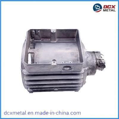 6061/6063 Powder Sprayed Anodized Aluminum Extrusion Profile Motor Housing Engine Housing