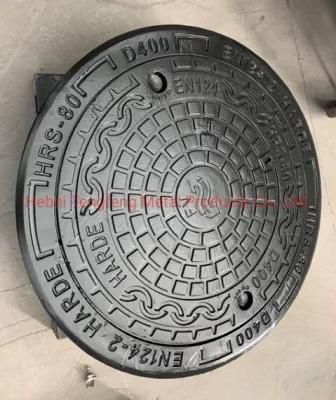 Epoxy Coat Painting Heavy Duty Ductile Iron Manhole Cover Supplier