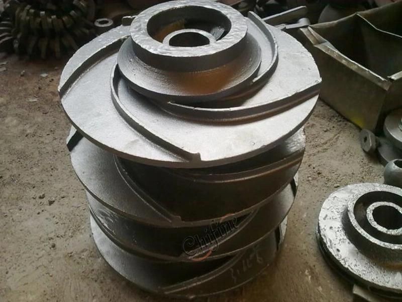 Foundry Customized Cast Iron Impeller for Pump Part