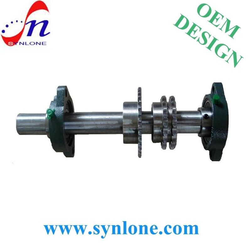 Customised Gear Shaft with CNC Machining