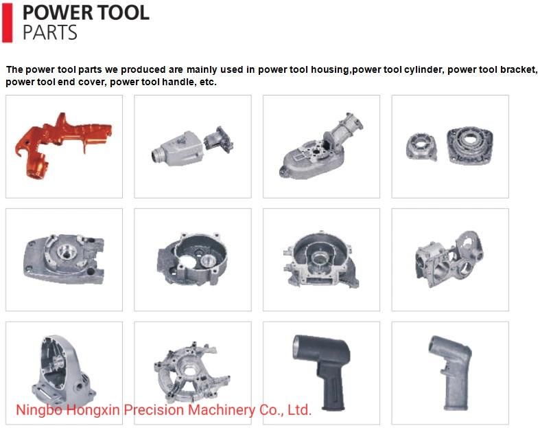 ODM OEM Customized Aluminum Die Casting Parts for Power Tool