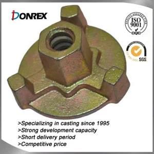 Sand Casting Gasket Nut with Color Zinc Plating