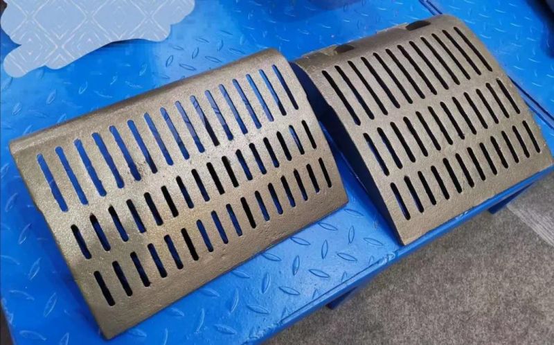 Parking Lot Drainage Cover, Roadside Sidewalk Nodular Cast Iron Frameless Cover and Grille Grate