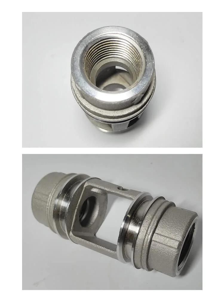 Densen Customized Stainless Steel 304 Silica Sol Investment Casting and Machining Quick Couplings for Valve