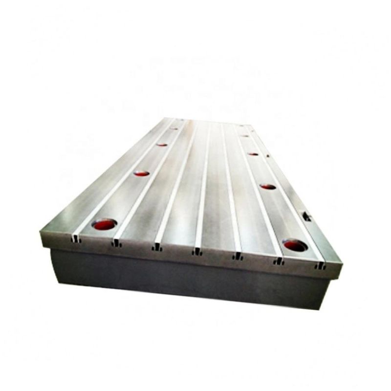 Cast Iron T-Slot Plate for Machine Parts Inspection and Measurement