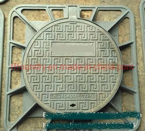 Epoxy Coat Painting Heavy Duty Ductile Iron Manhole Cover Supplier
