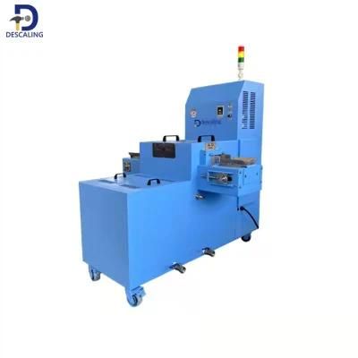 Rigging Chain Fastener Electric Furnace Metal Iron Scale Descaling Machine