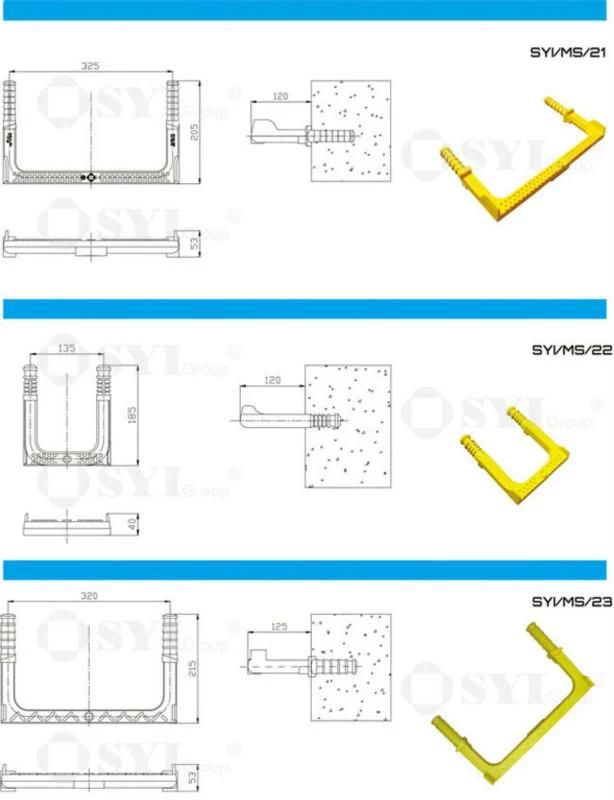 Carbon Steel Manhole Step Syi-Ms-25